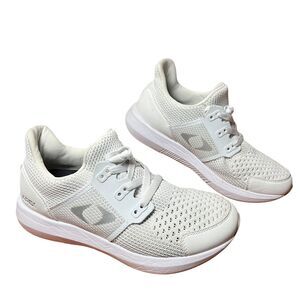 Apex Sneakers Womens Sz 8.5 X-Wide White Walking Mesh Comfort Gym Running Shoese